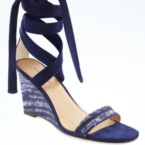 Banana Republic Lace-Up Wedges